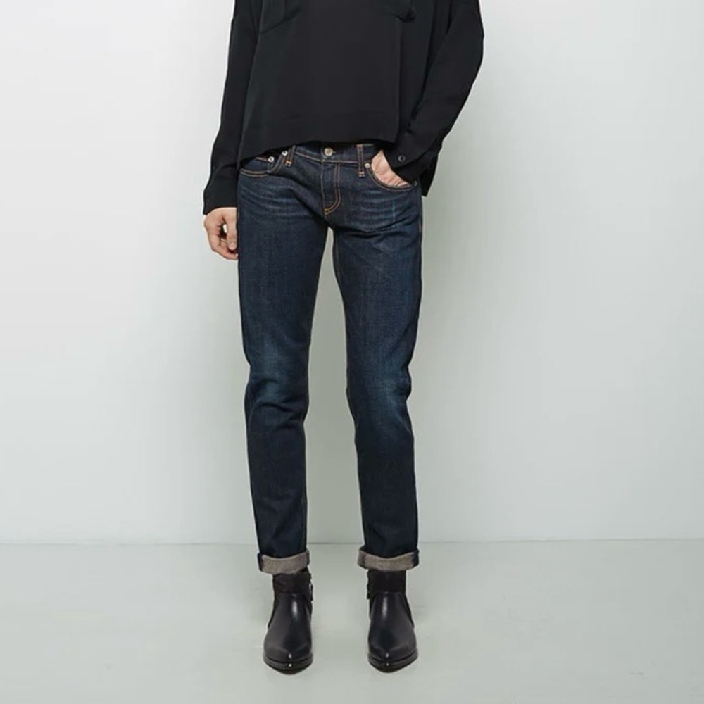 Rag & Bone Aston Asphalt Leather Suede Bootie - Picture 7 of 15